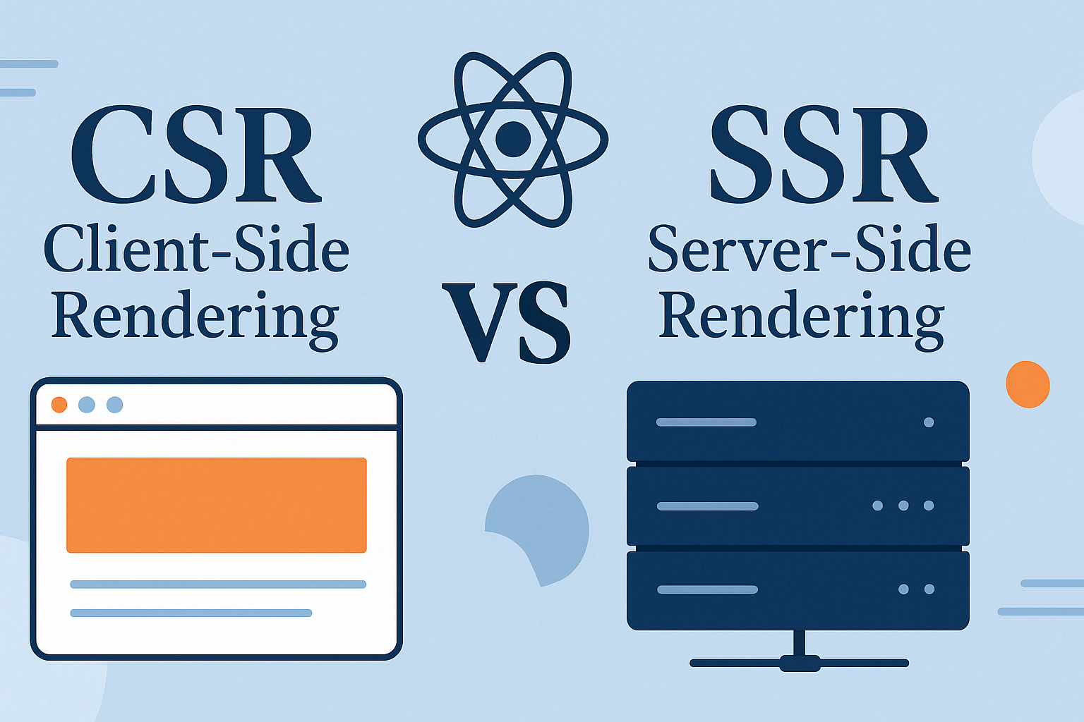 CSR vs SSR in React